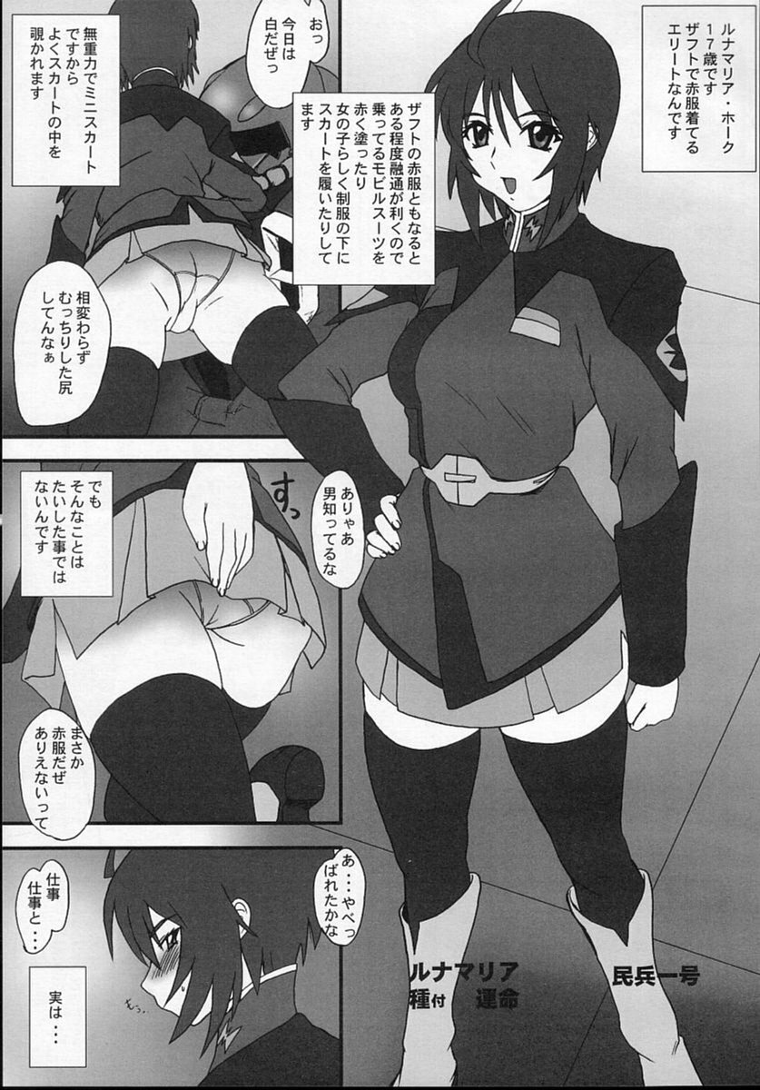 (CR37) [Dashigara 100% (Minpei Ichigo)] Lunamaria Hawke Deru wa yo! (Gundam SEED DESTINY) page 3 full