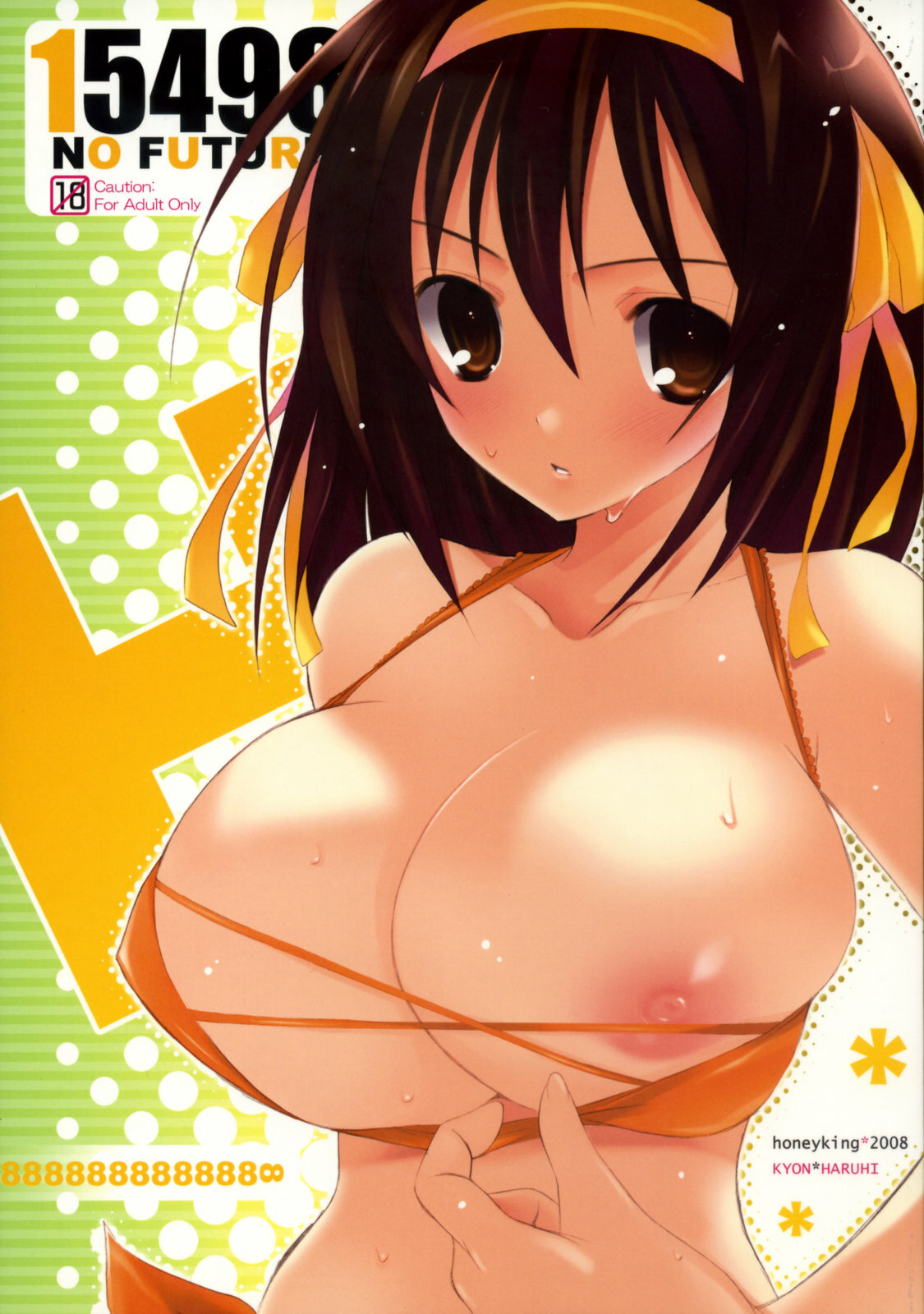 (C74) [honeyking (Mitsu King)] 15498 NO FUTURE (The Melancholy of Haruhi Suzumiya) page 1 full