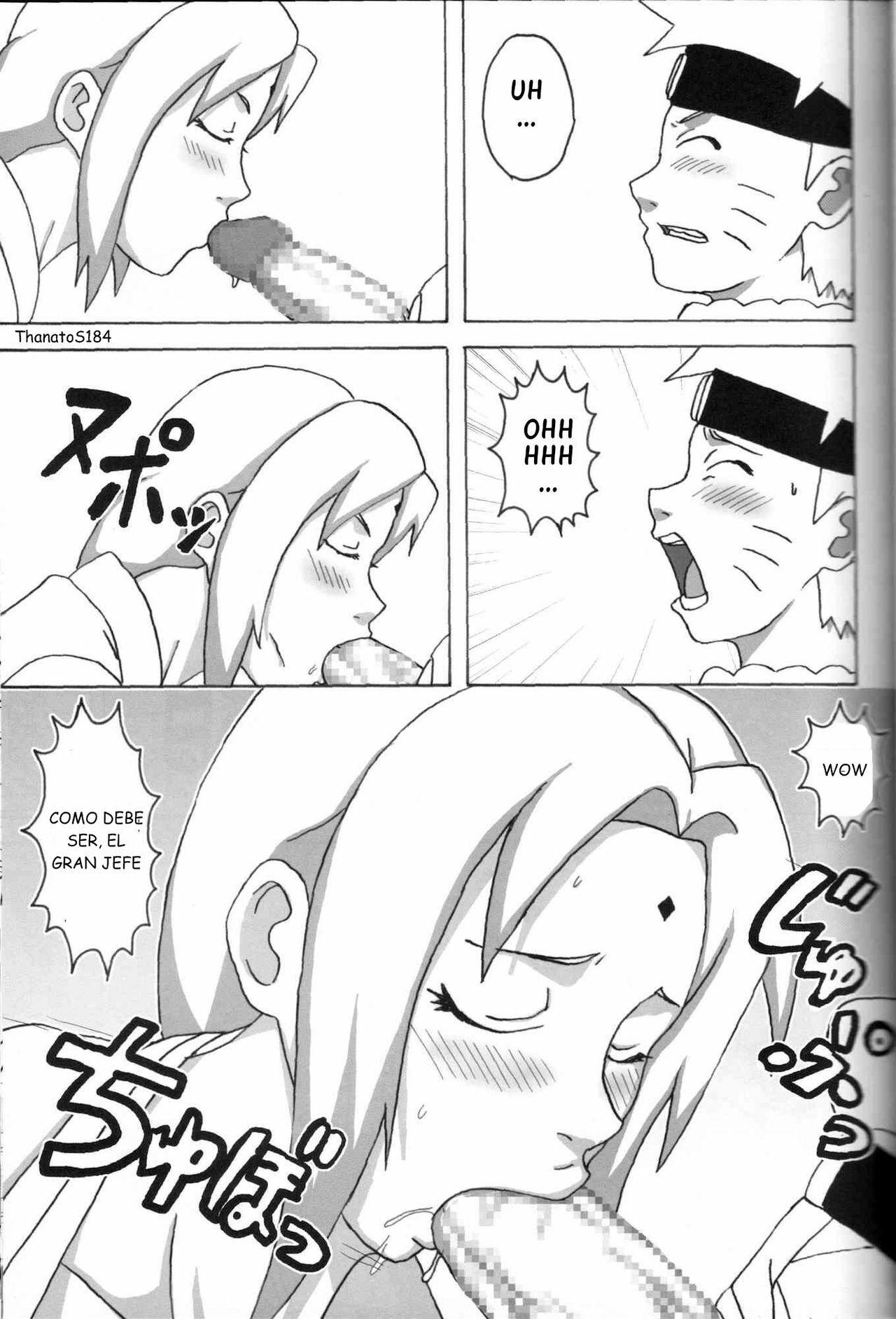 (C73) [Naruho-dou (Naruhodo)] Kyonyuu no Ninja Chichikage | Chichikage Grandes Pechos Ninjas (Naruto) [Spanish] [Infernal Kaiser no Fansub] page 14 full