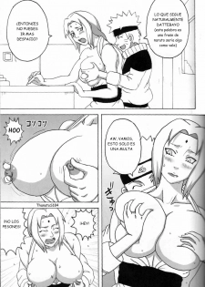 (C73) [Naruho-dou (Naruhodo)] Kyonyuu no Ninja Chichikage | Chichikage Grandes Pechos Ninjas (Naruto) [Spanish] [Infernal Kaiser no Fansub] - page 10