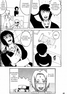 (C73) [Naruho-dou (Naruhodo)] Kyonyuu no Ninja Chichikage | Chichikage Grandes Pechos Ninjas (Naruto) [Spanish] [Infernal Kaiser no Fansub] - page 43