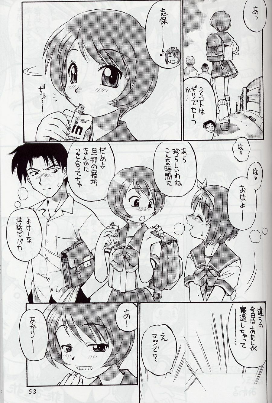 (C62) [Dedepoppo (Ebifly, Neriwasabi)] Mikiri Hassha (ToHeart) page 53 full