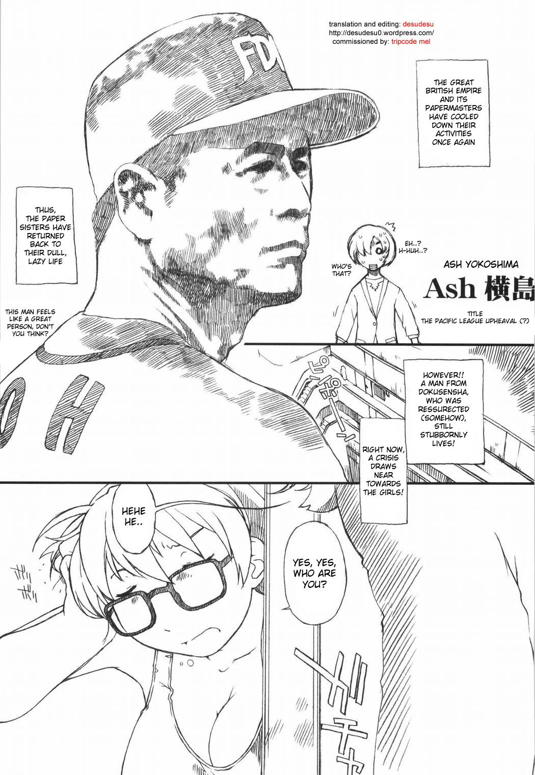 (C66) [AXZ] UNDER BLUE 10 (R.O.D Read Or Die) [English] -desudesu- [incomplete - pg35-44 only] page 1 full