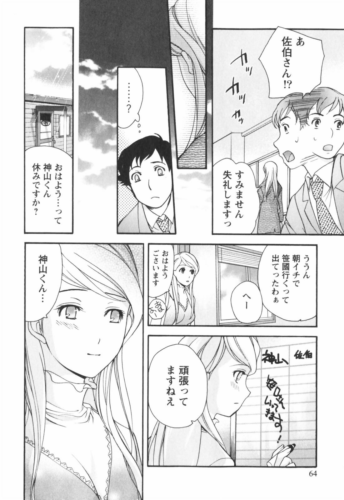 [Kuuki Fuzisaka] Momoiro Milk page 65 full