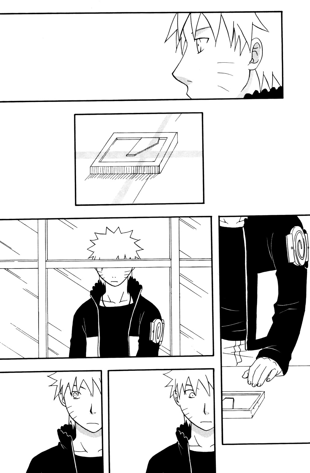 Darkness in the face of evening (SasukexNaruto){yaoi} page 9 full