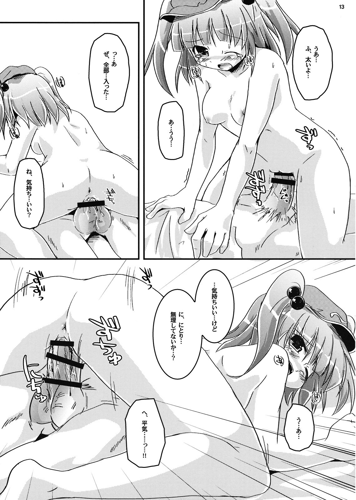 (SC41) [Pixel Cot. (Habara Meguru)] Nitoriumu (Touhou Project) page 13 full