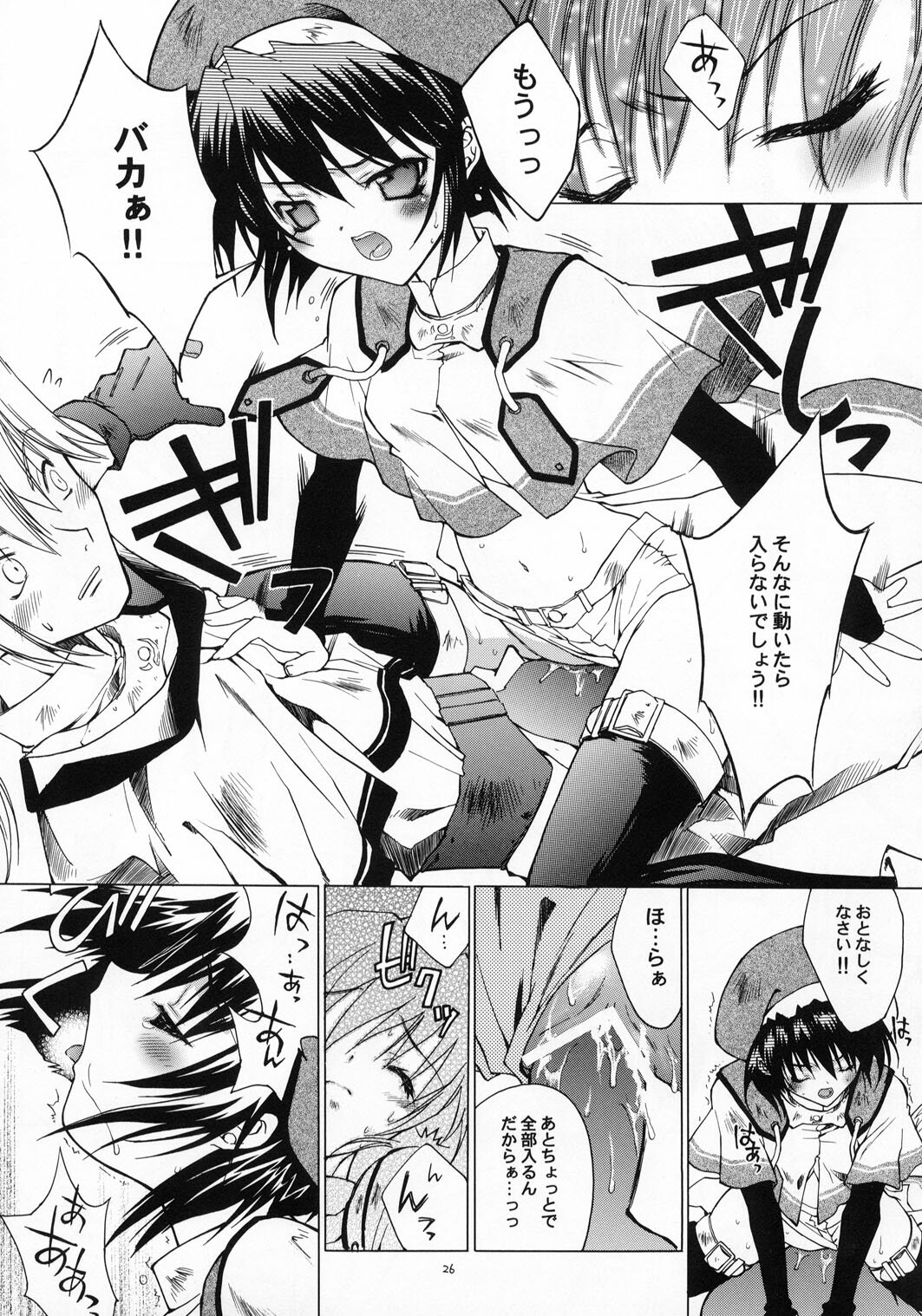 (C65) [Red Ribbon Revenger (Various)] Kaze no Yousei (Elemental Gelade) page 25 full