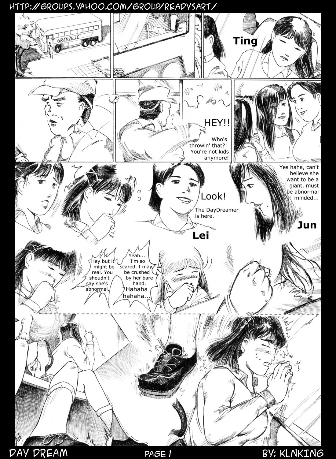 KlnKing - Daydream (ENG) page 1 full