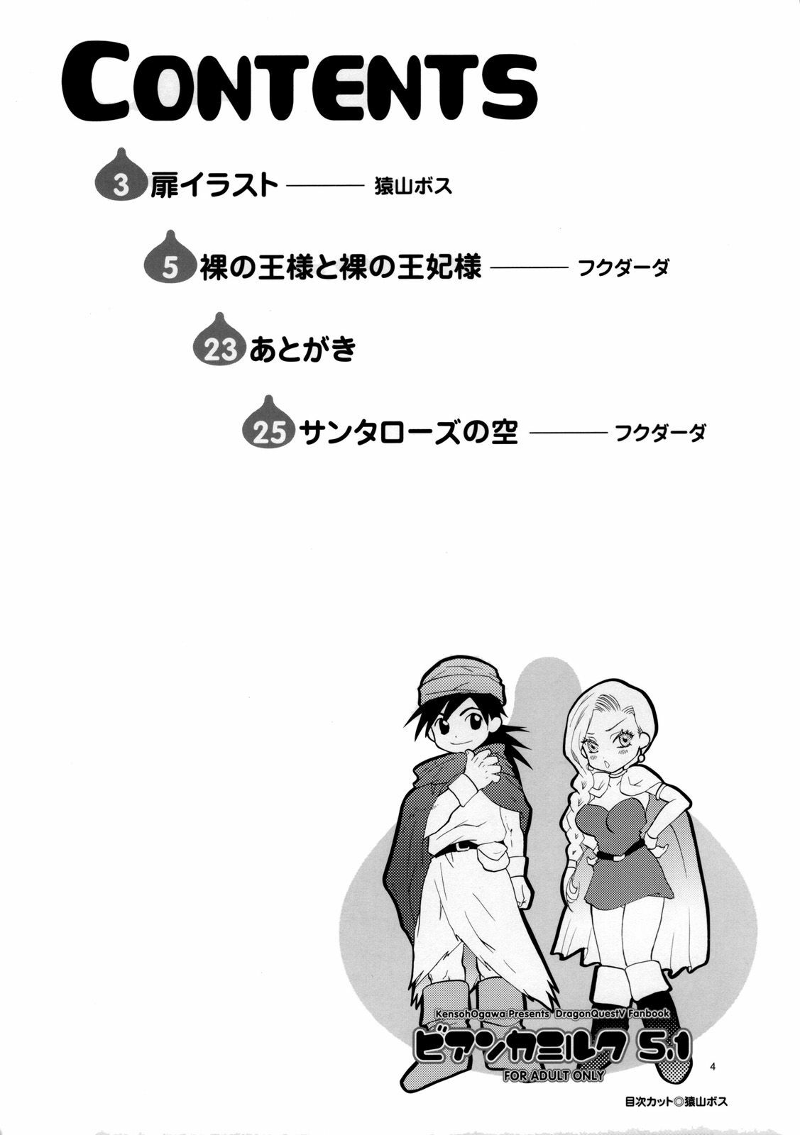 (SC34) [Kensoh Ogawa (Fukudahda)] Bianca Milk 5.1 (Dragon Quest V) [Decensored] page 3 full