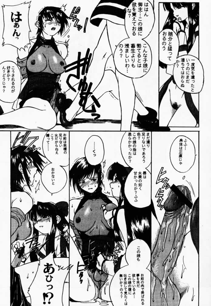 (C57) [TEX-MEX (Red Bear)] Makurabe Kanadehon Jikonzu (Samurai Spirits) page 13 full