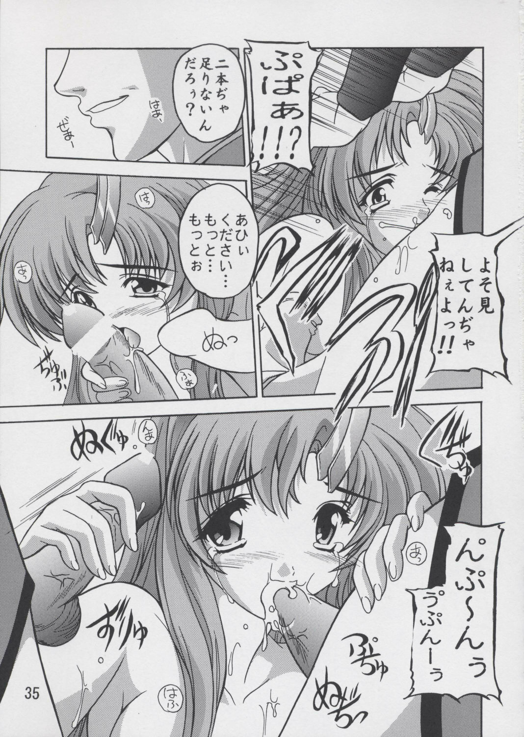 (C67) [Studio Q (Natsuka Q-Ya)] Lacus Soushuuhen Destiny (Gundam Seed) page 35 full