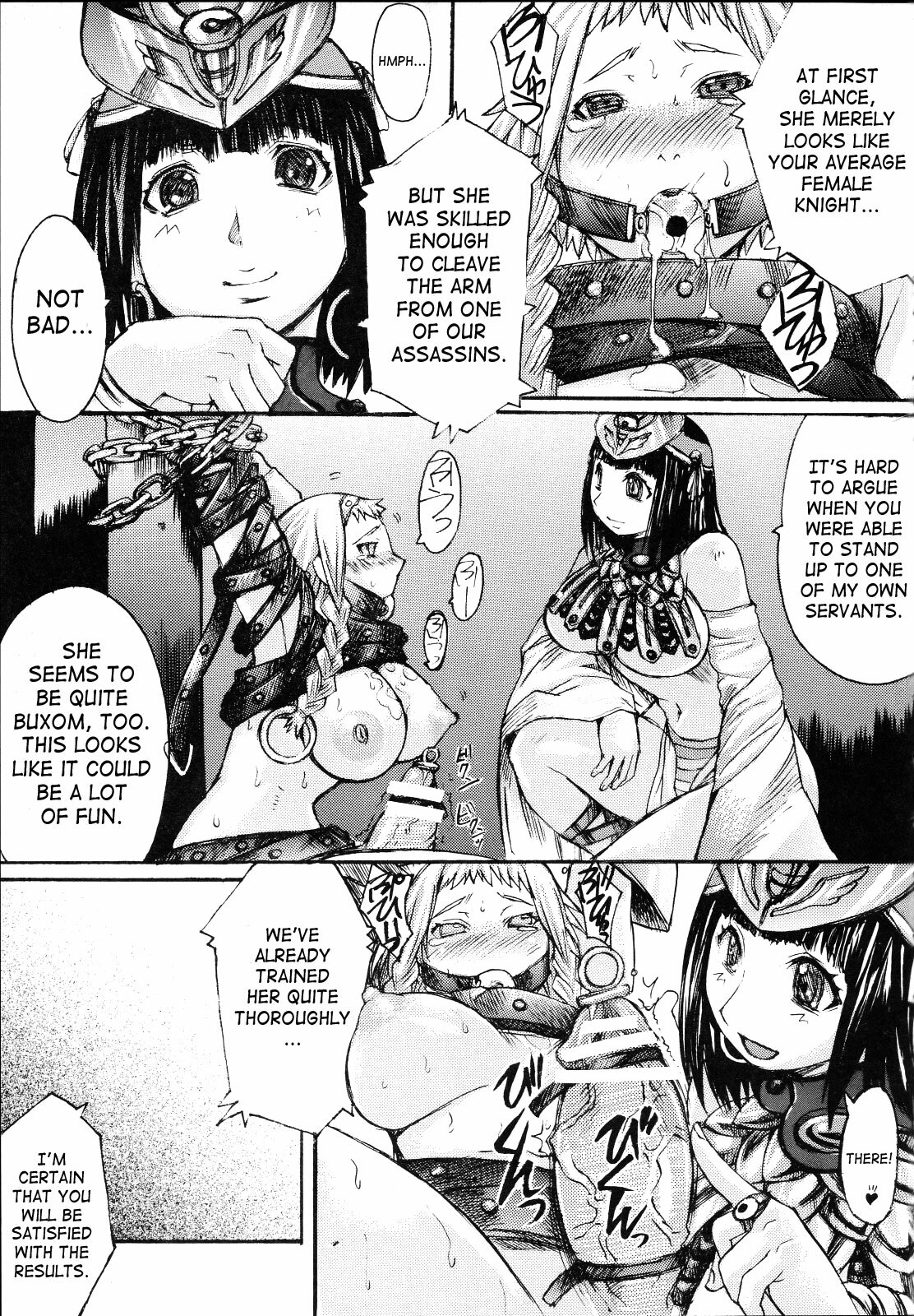 (C71) [Bakunyu Fullnerson (Kokuryuugan)] Exotic Shoukougun - Exotic Syndrome (Queen's Blade) [English] [SaHa] page 28 full