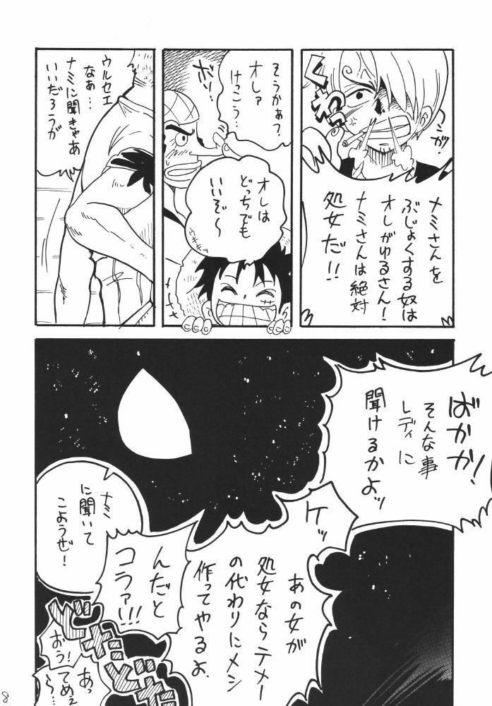 [Ginmomodou (Mita Satomi)] Koukainissi 01 (One Piece) page 8 full