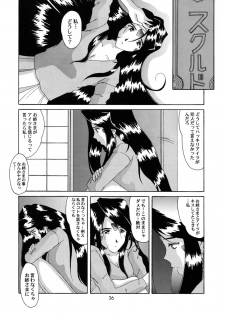 (CR25) [Tenzan Koubou (Tenchuumaru)] Nightmare of My Goddess 6 (Ah! My Goddess) - page 36