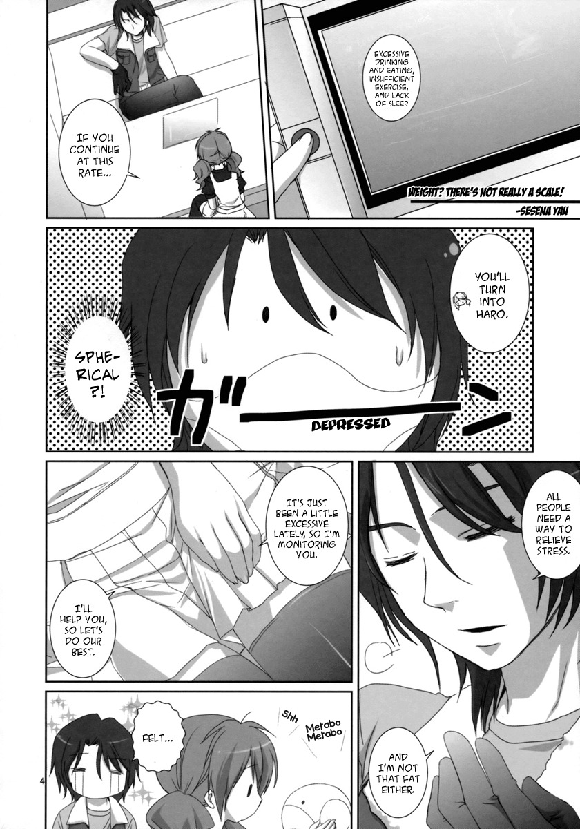 (SC38) [Takanaedoko, Kokikko (Takanae Kyourin, Sesena Yau)] Onegai Pythagoras | Please Pythagoras (Gundam 00) [English] [Asobi-Nin] page 3 full