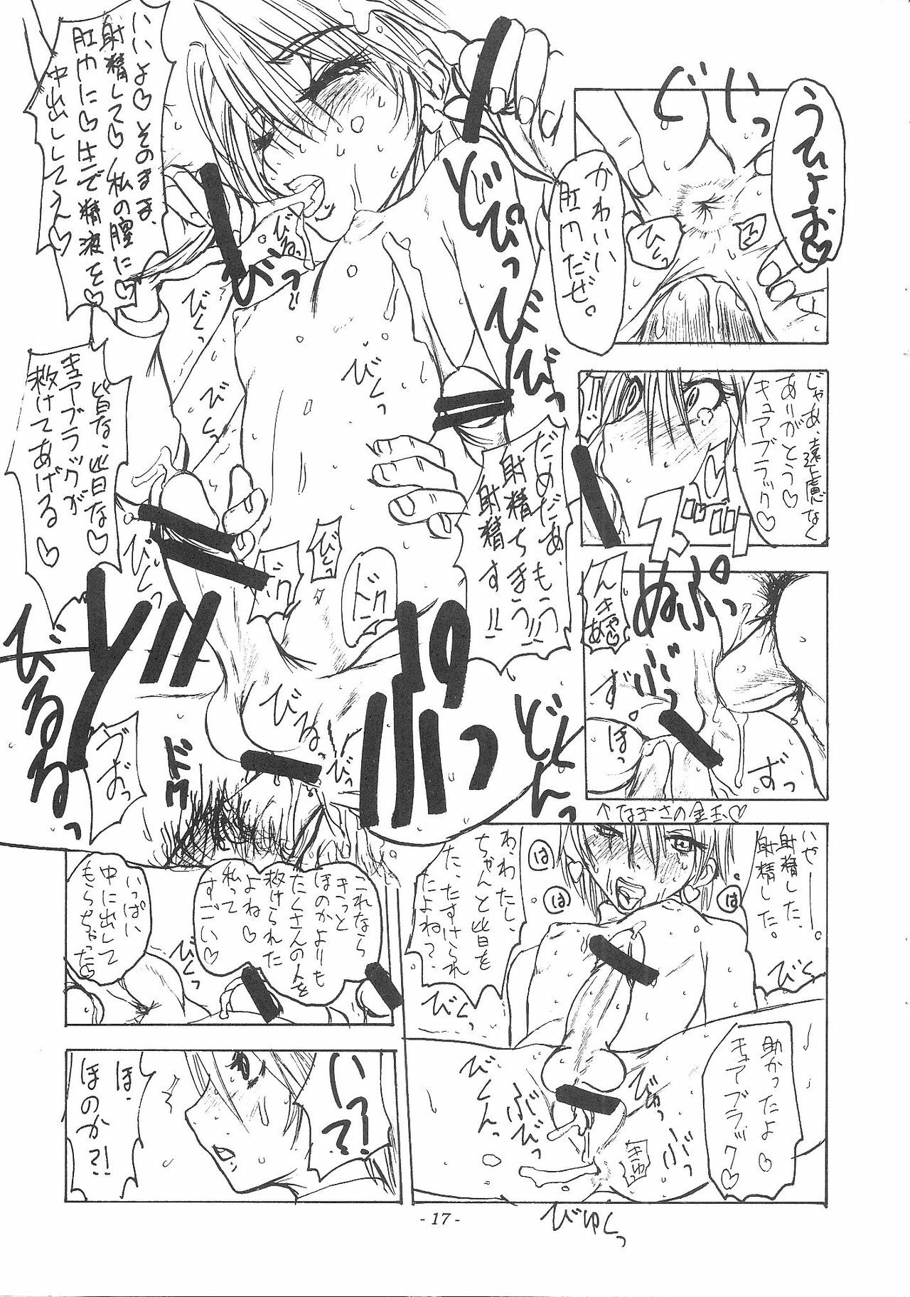 (C66) [Sekai Kakumei Club (Ozawa Reido)] Mesu Buta no Shiiku to Kouhai Nitsuite (Futari wa Precure) page 18 full