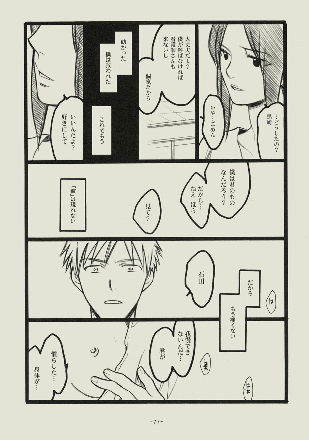 (C74) [SikokuBlue (Matsumoto Aya)] Seishun no Dekishi Karada (Bleach) page 76 full