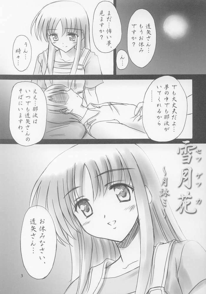 (C63) [Knights (Kishi Nisen)] Setsugetsuka ～ Tsukiyomi ～ (Suigetsu) page 2 full