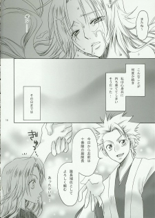 (Kanonana!) [Kurione-sha (YU-RI)] Kokucho Ranbu (Bleach) - page 15
