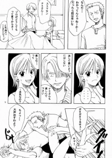 [Kurione-sha (Yu-ri)] Otome Kaikin (One Piece) - page 8