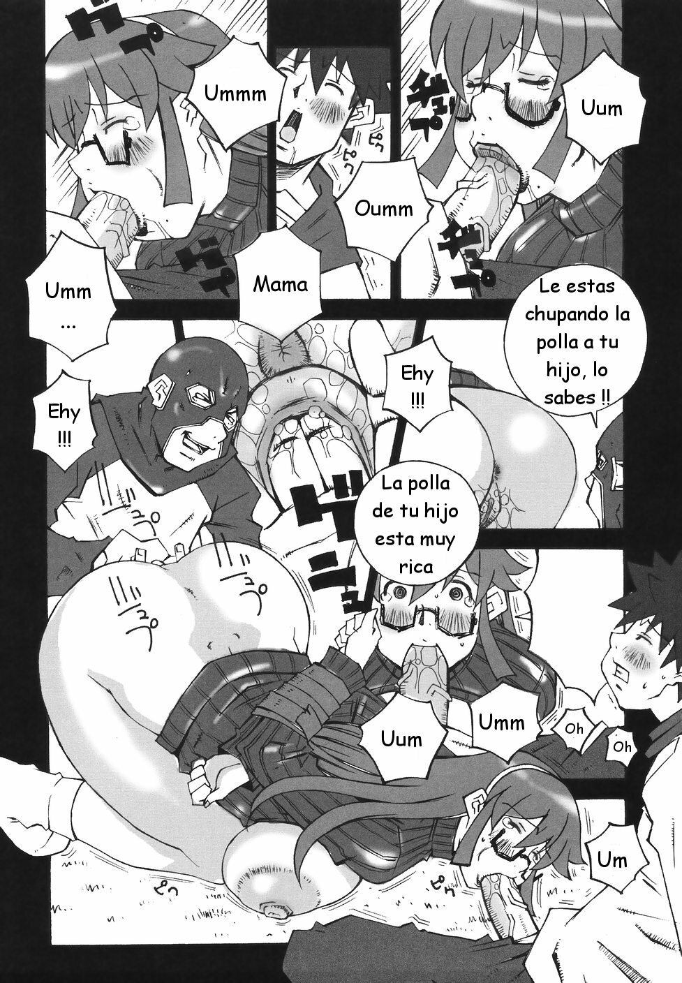 [Nerima Yoshito] Bakunyuu Kinshin Daijiten [Spanish] page 111 full