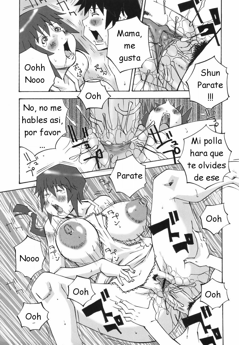 [Nerima Yoshito] Bakunyuu Kinshin Daijiten [Spanish] page 79 full