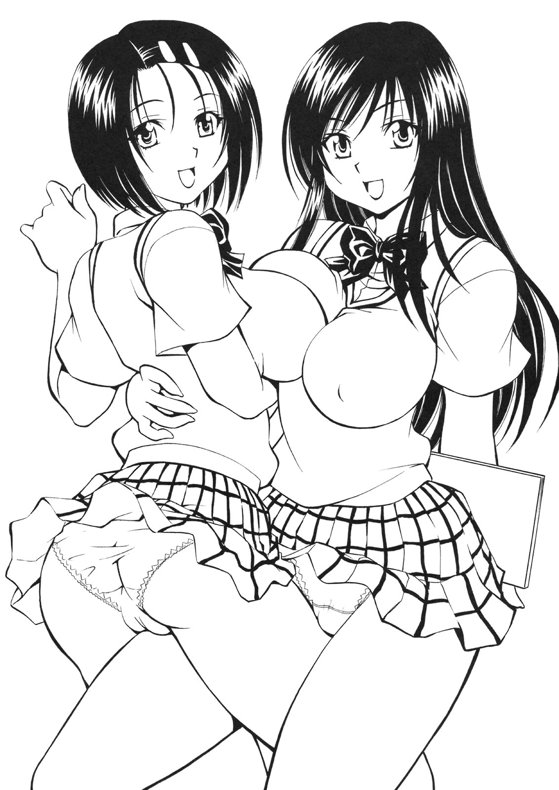 [Studio Wallaby (Nagisa Minami)] Troublekko ~Haruna & Yui~ (To LOVE-Ru) page 2 full