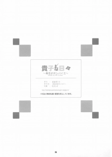 (C66) [OTOGIYA X-9 (Mizuki Haruto)] Takako na Hibi ~Mainichi ga Bonbaie~ (Midori no Hibi) - page 25