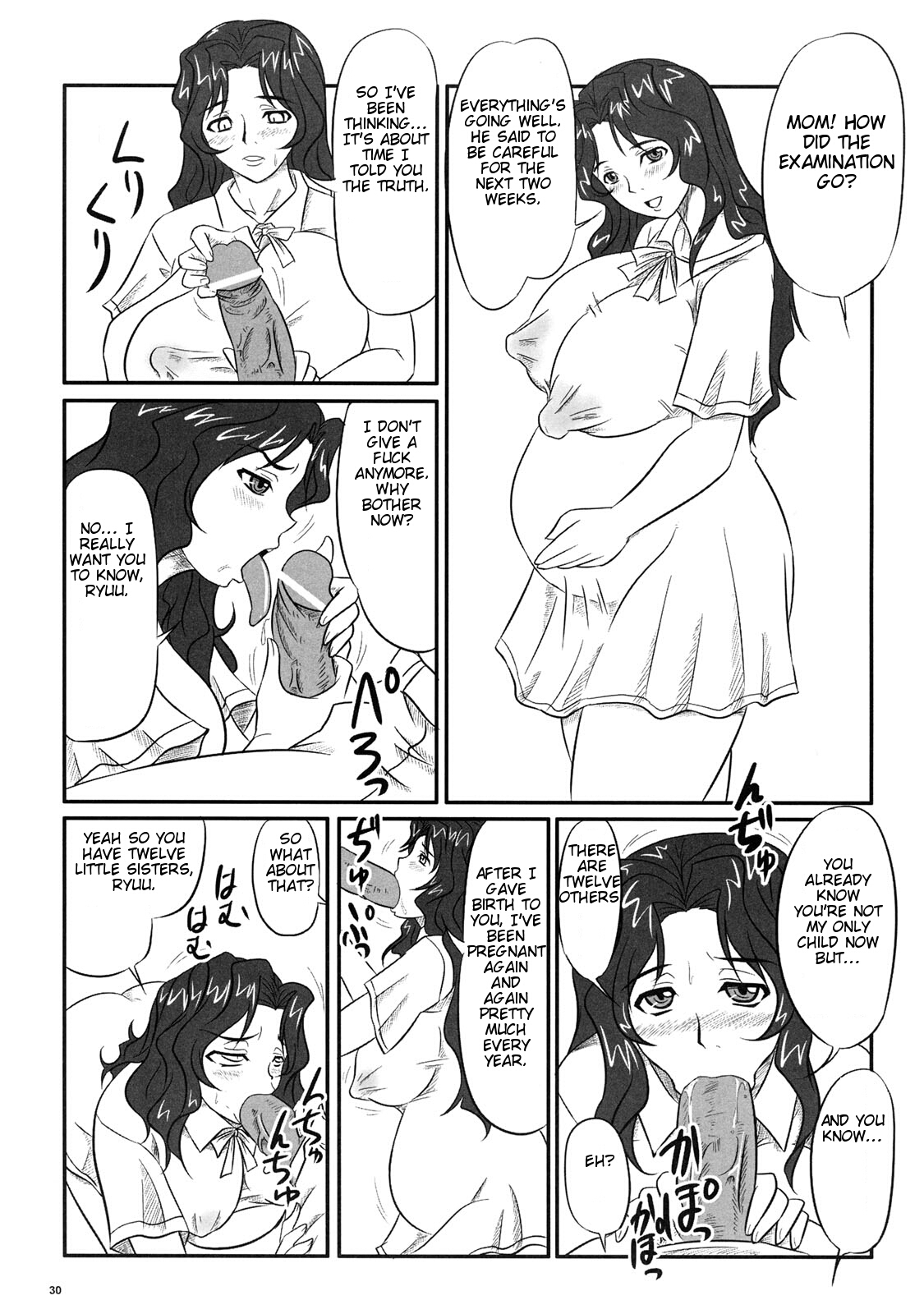 (ABC 5) [Nozarashi (Nozarashi Satoru)] Haramizuma -Yukiko Yui Orie- (Various) [English] [Brolen] page 30 full