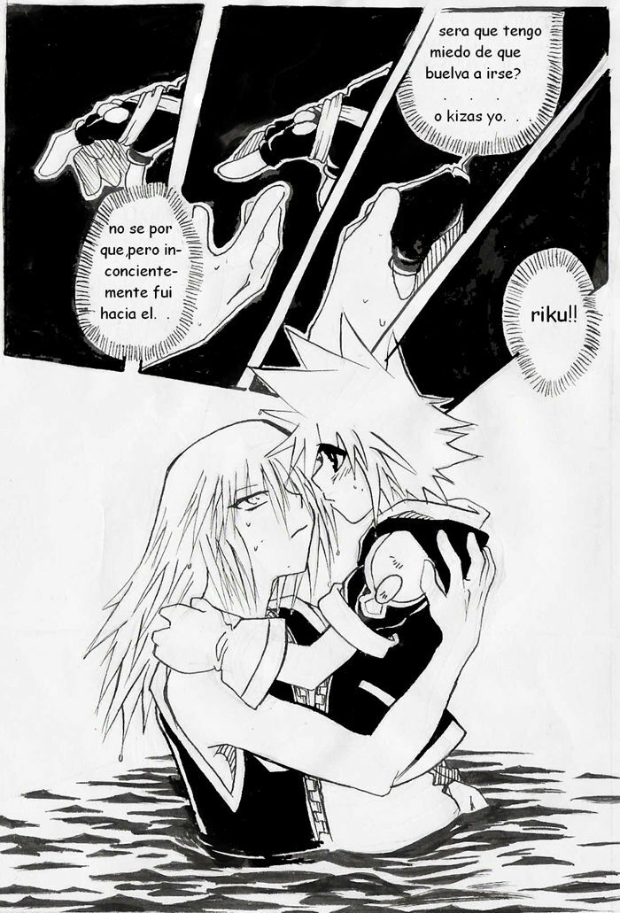 Unknown Kingdom Hearts Yaoi Doujin (Sora x Riku) page 11 full