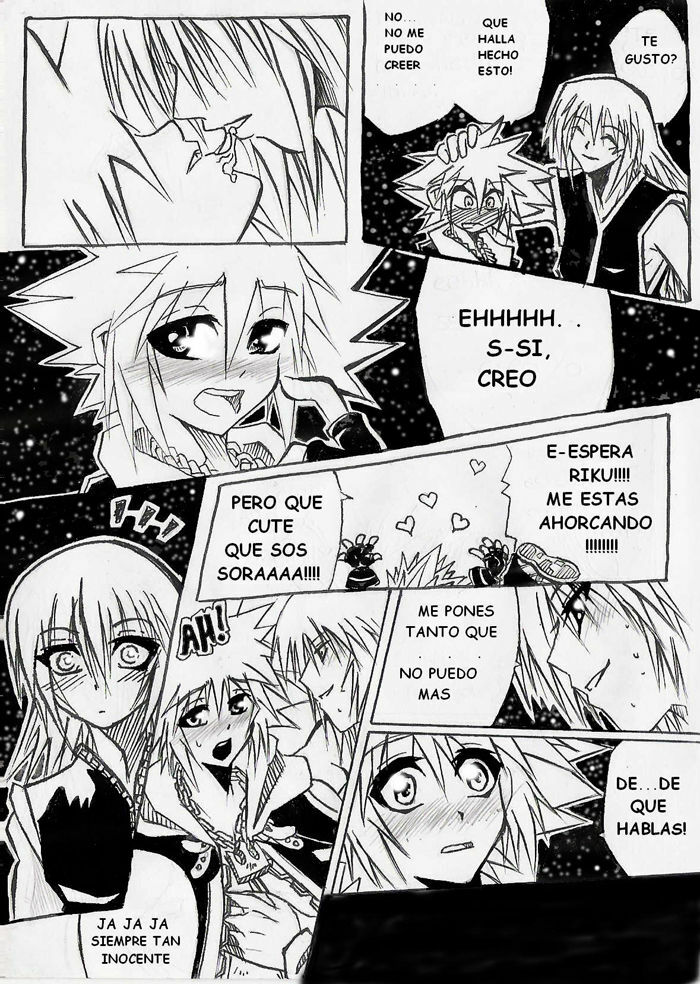 Unknown Kingdom Hearts Yaoi Doujin (Sora x Riku) page 13 full