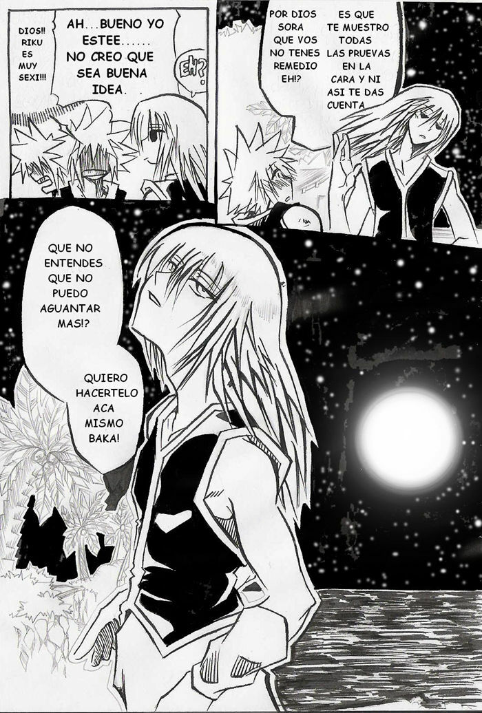 Unknown Kingdom Hearts Yaoi Doujin (Sora x Riku) page 16 full