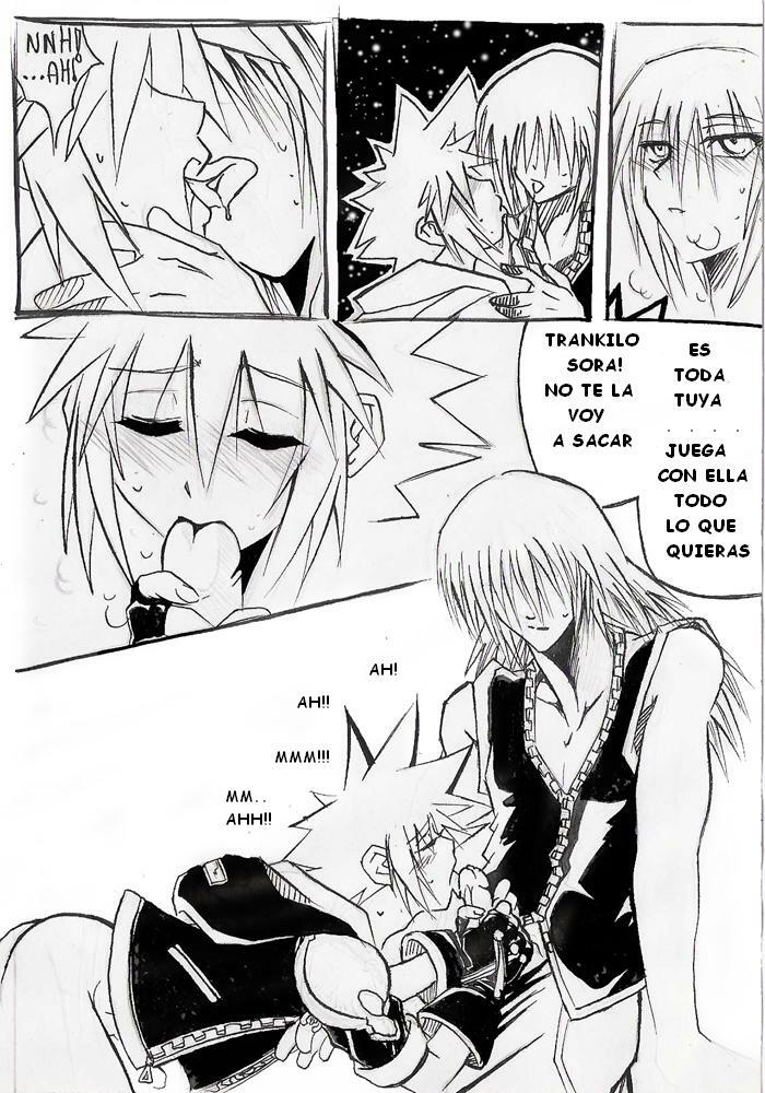 Unknown Kingdom Hearts Yaoi Doujin (Sora x Riku) page 18 full