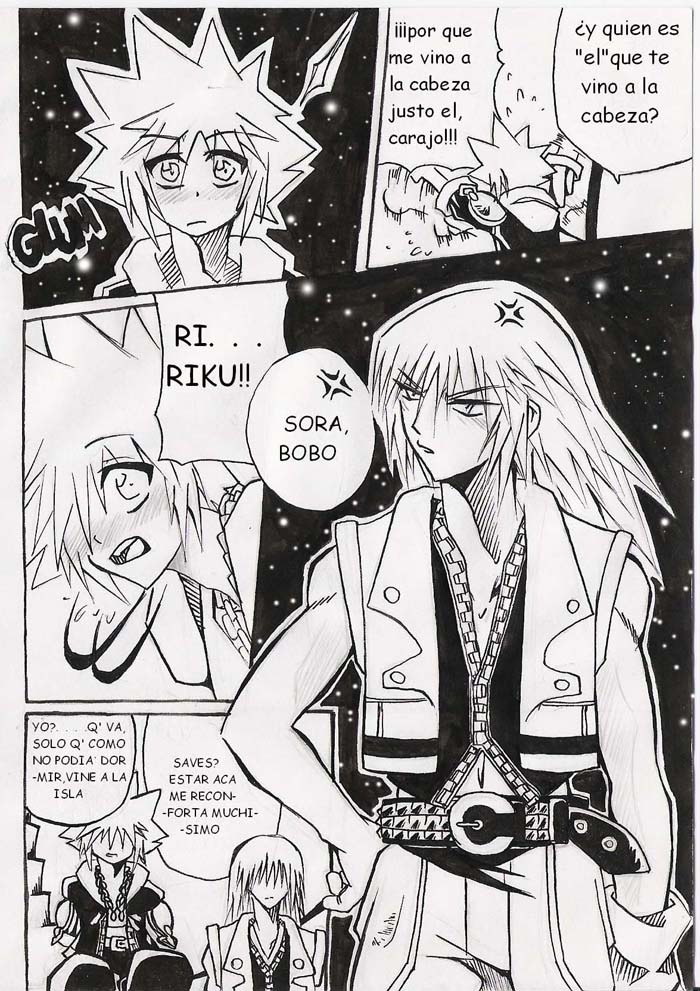 Unknown Kingdom Hearts Yaoi Doujin (Sora x Riku) page 2 full