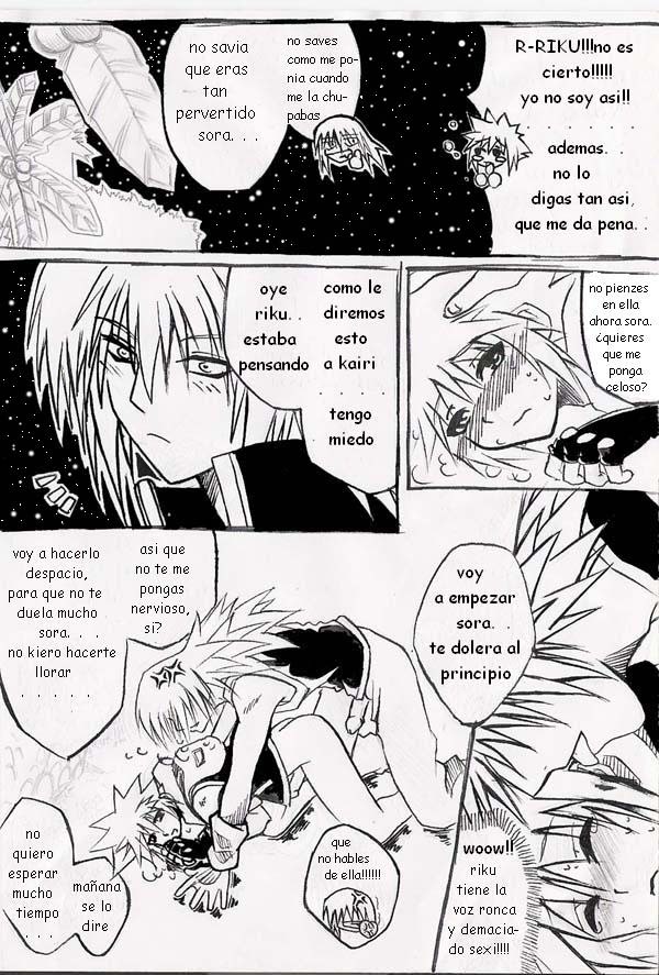 Unknown Kingdom Hearts Yaoi Doujin (Sora x Riku) page 23 full