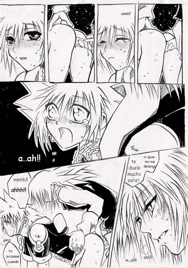 Unknown Kingdom Hearts Yaoi Doujin (Sora x Riku) page 24 full