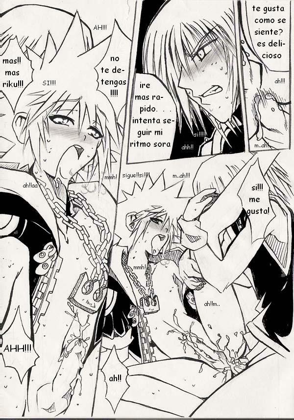 Unknown Kingdom Hearts Yaoi Doujin (Sora x Riku) page 28 full