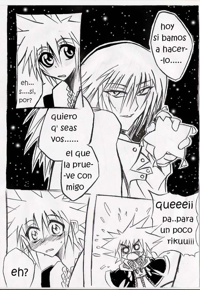 Unknown Kingdom Hearts Yaoi Doujin (Sora x Riku) page 4 full