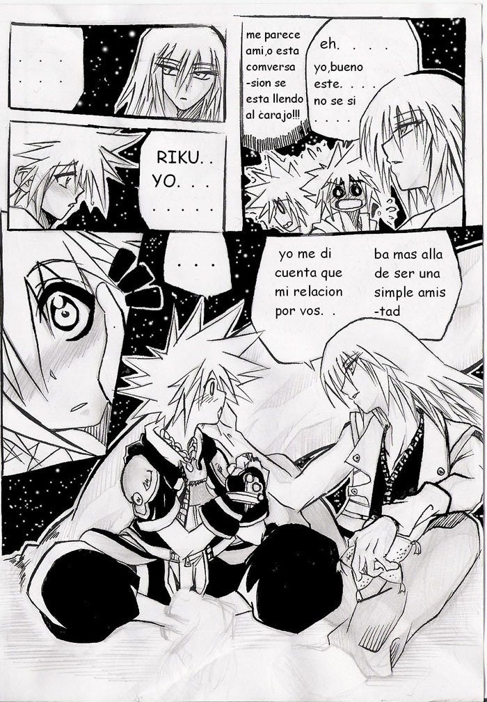 Unknown Kingdom Hearts Yaoi Doujin (Sora x Riku) page 6 full