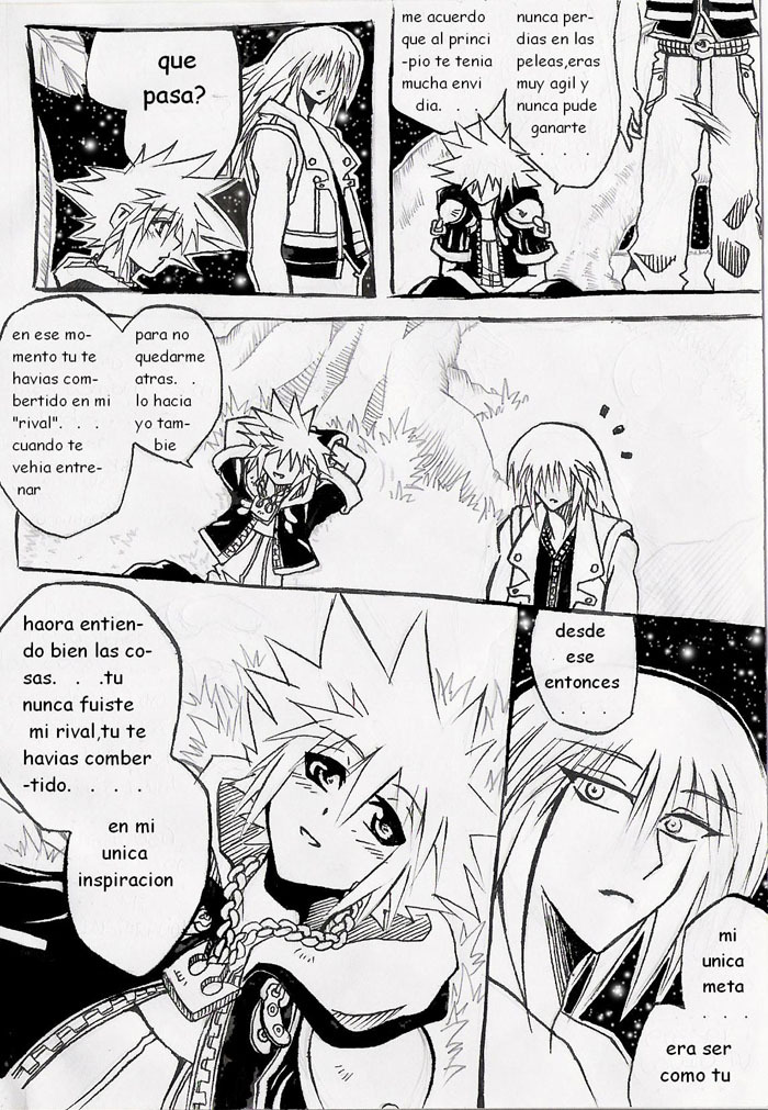 Unknown Kingdom Hearts Yaoi Doujin (Sora x Riku) page 8 full