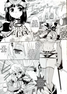 (C72) [Search-Light (Kurosaki Kotora)] Cat Fight Over Drive (Queen's Blade) [2nd Edition Melon Books Ban] [English] - page 2