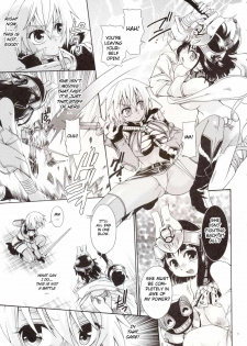 (C72) [Search-Light (Kurosaki Kotora)] Cat Fight Over Drive (Queen's Blade) [2nd Edition Melon Books Ban] [English] - page 4