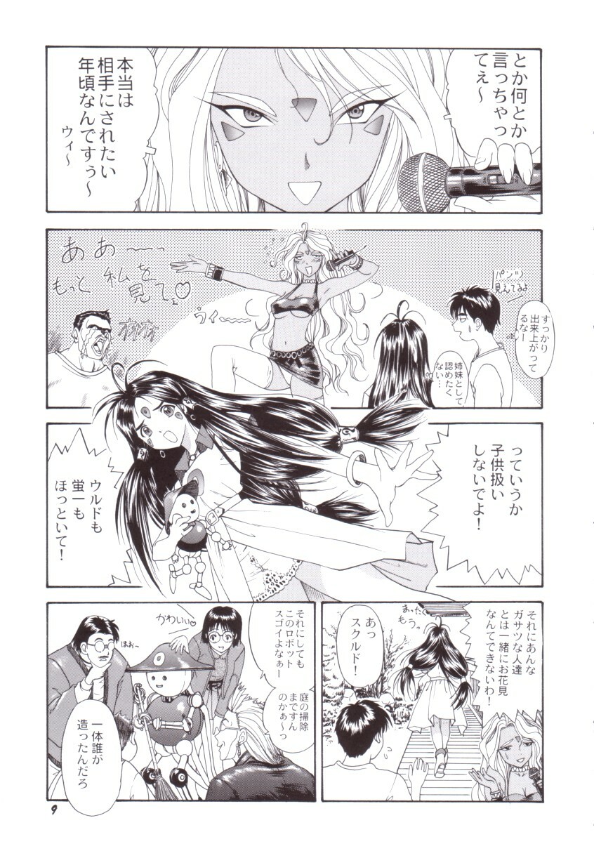 (C58) [Chimatsuriya Honpo (Asanagi Aoi)] Red Hot Goddess (Ah! My Goddess) page 8 full