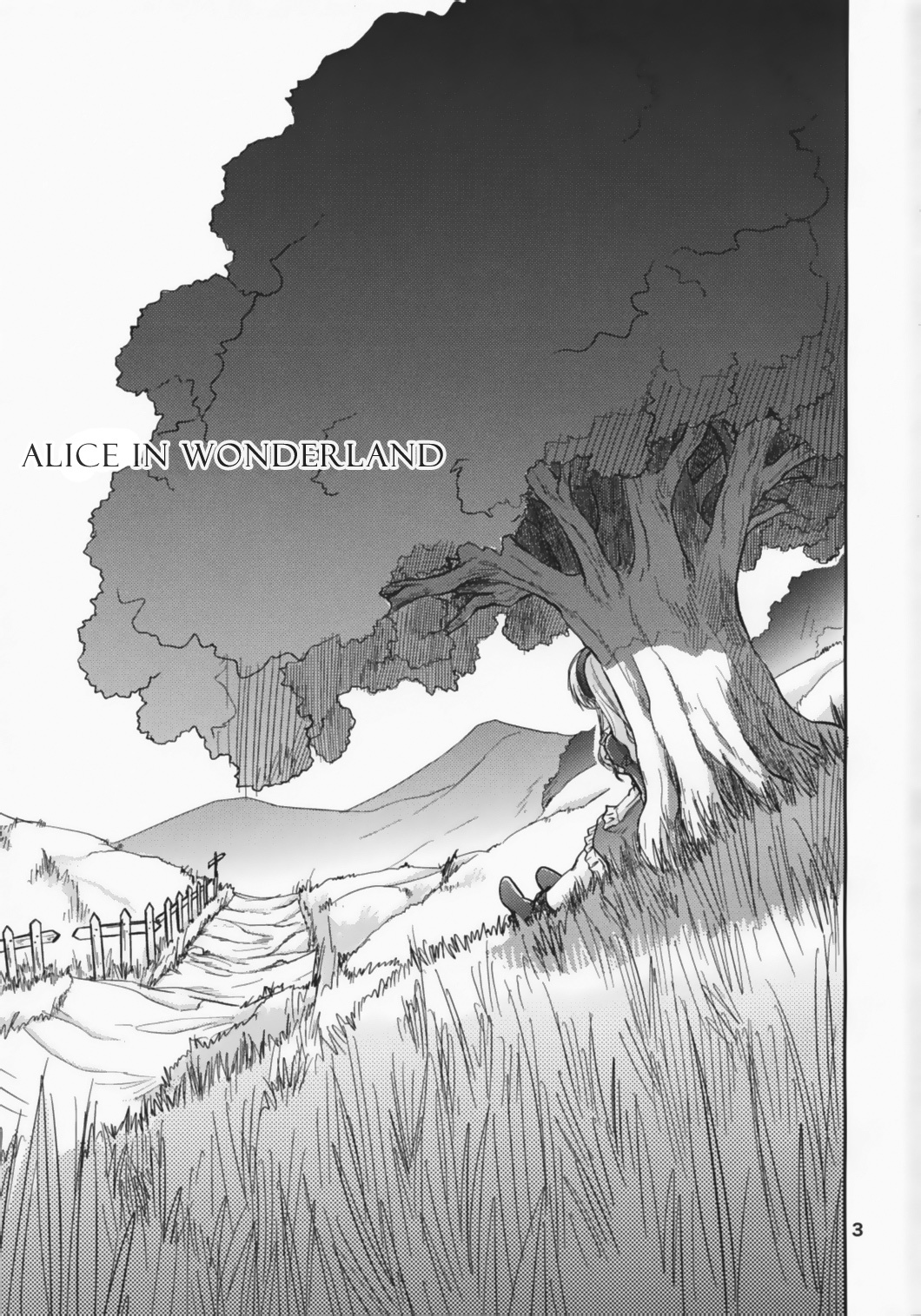 (C74) [RACK&PINION (Iogi Juichi)] Fushigi no Kuni no Alice (Alice in Wonderland) [English] [Azami] page 2 full