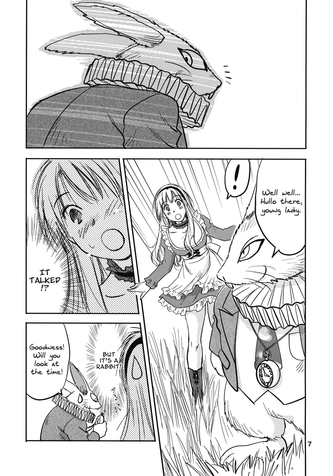 (C74) [RACK&PINION (Iogi Juichi)] Fushigi no Kuni no Alice (Alice in Wonderland) [English] [Azami] page 6 full