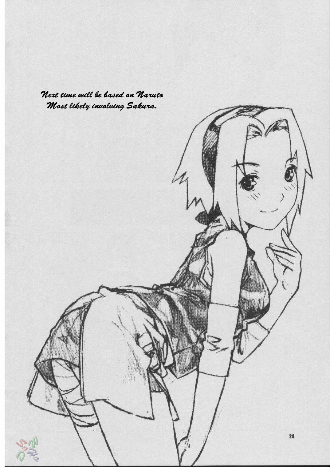 (CSP4) [Nekomataya (Nekomata Naomi)] Fude Asobi (Genshiken) [English] [Saha] page 23 full