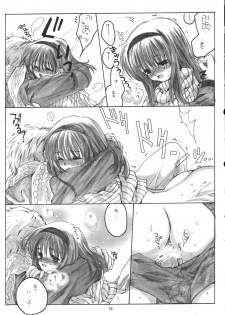 (C61) [Bakugeki Monkeys (Inugami Naoyuki)] WINTER SONG (Kanon) - page 22