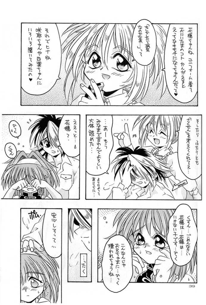 (C61) [Kyuushuu Settoudan, Unaginobori (Bau Bau, Tatsuya Kamishima, Yokoi Rego)] Dual Process (Sister Princess) page 36 full