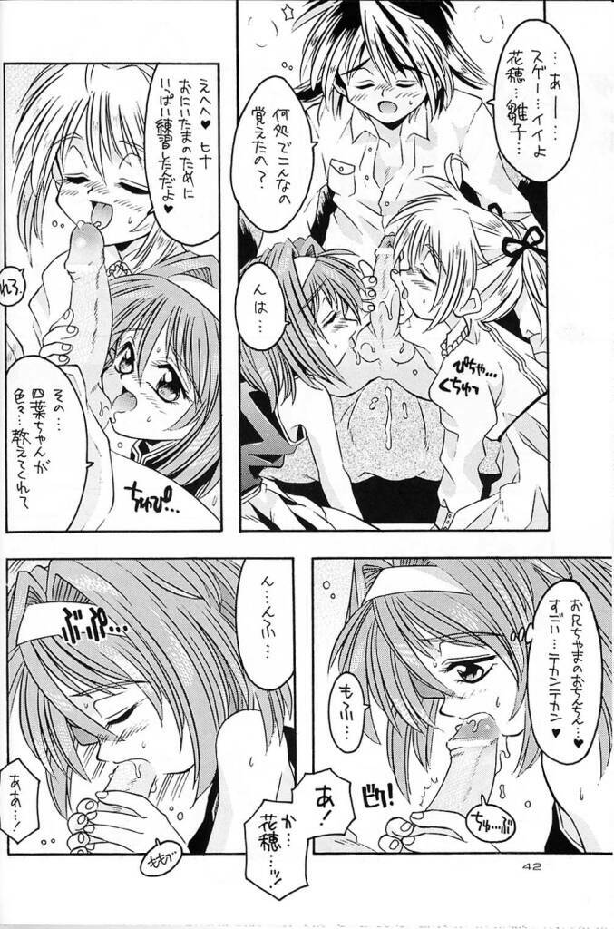 (C61) [Kyuushuu Settoudan, Unaginobori (Bau Bau, Tatsuya Kamishima, Yokoi Rego)] Dual Process (Sister Princess) page 39 full