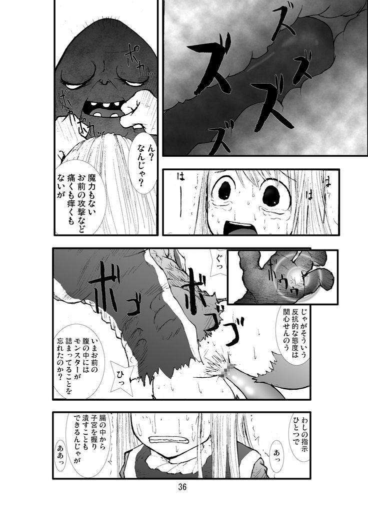 [Zettai Kanzen Rippoutai] Anaru matsuri soryo rengoku kokan odaku (Dragon Quest) page 35 full